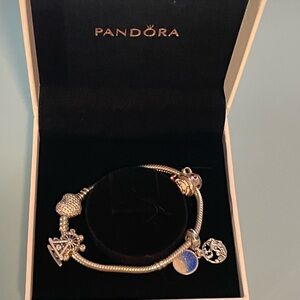 Pandora Silver Charm Bracelet New in box